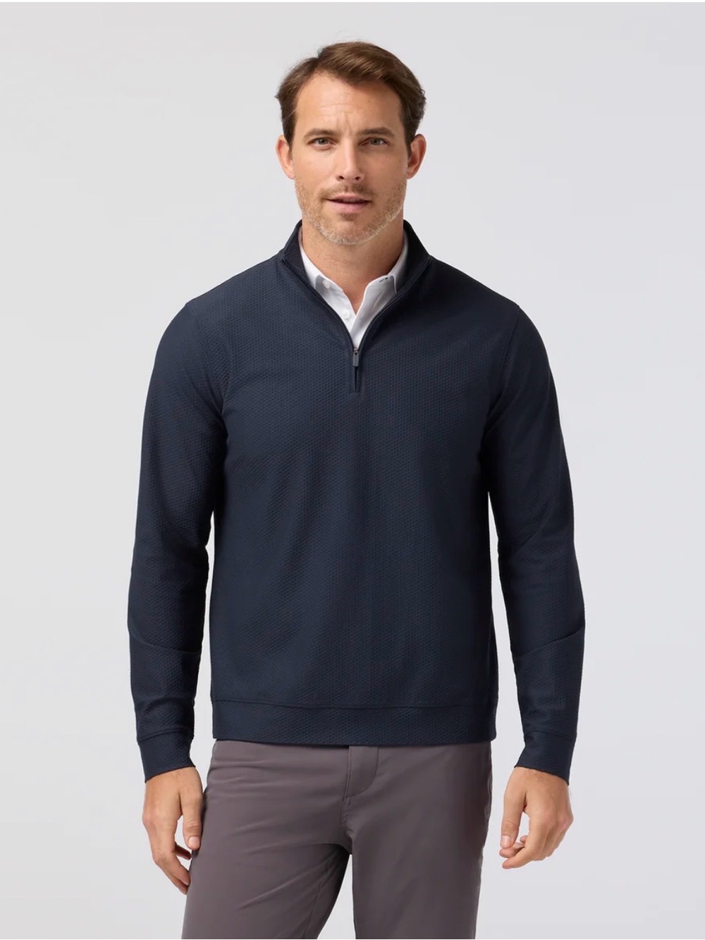 Mizzen+Main Men Quarter Zip